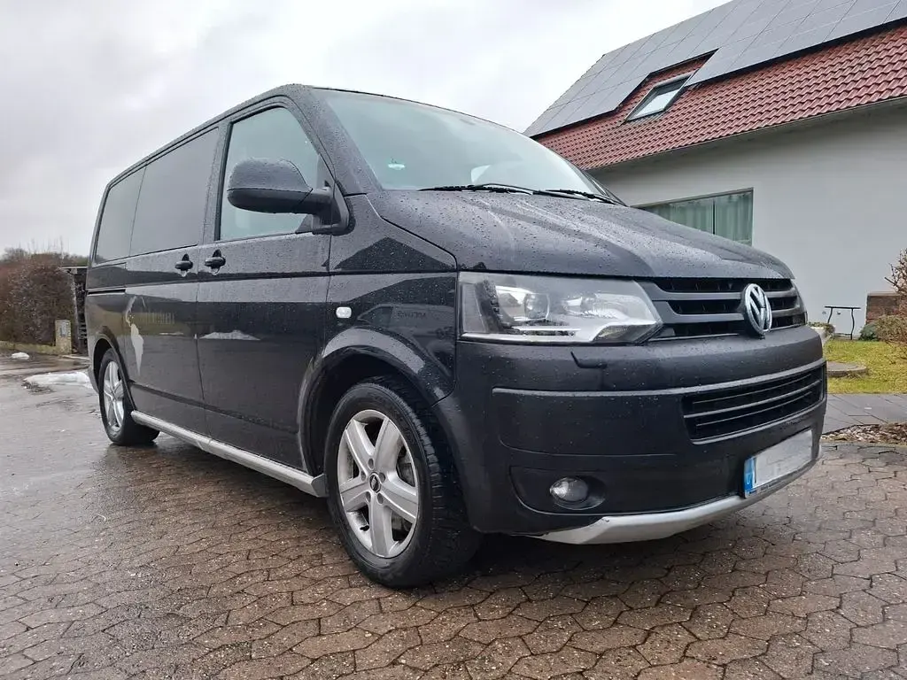 Gebraucht VW Multivan 186 PS (136 kW) 2010 Schwarz Van / Kleinbus
