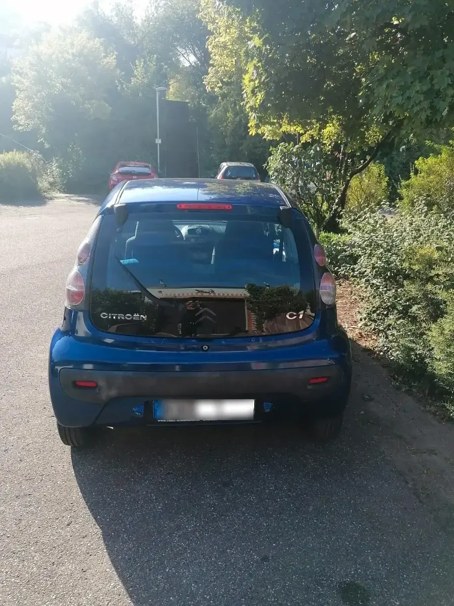 Gebraucht Citroën C1 60 PS (44 kW) 2008 Blau Kleinwagen