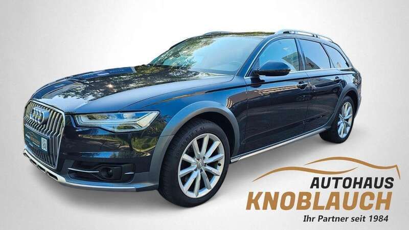 Mondscheinblau metallic Gebraucht 2017 Audi A6 Allroad Ambiente Kombi | 20.990 € (Etwas zu teuer) - Bild 1/3