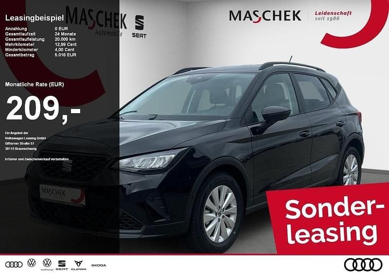 Midnight schwarz metallic Neu 2025 Seat Arona SUV | 24.750 € (Guter Preis) - Bild 1/4