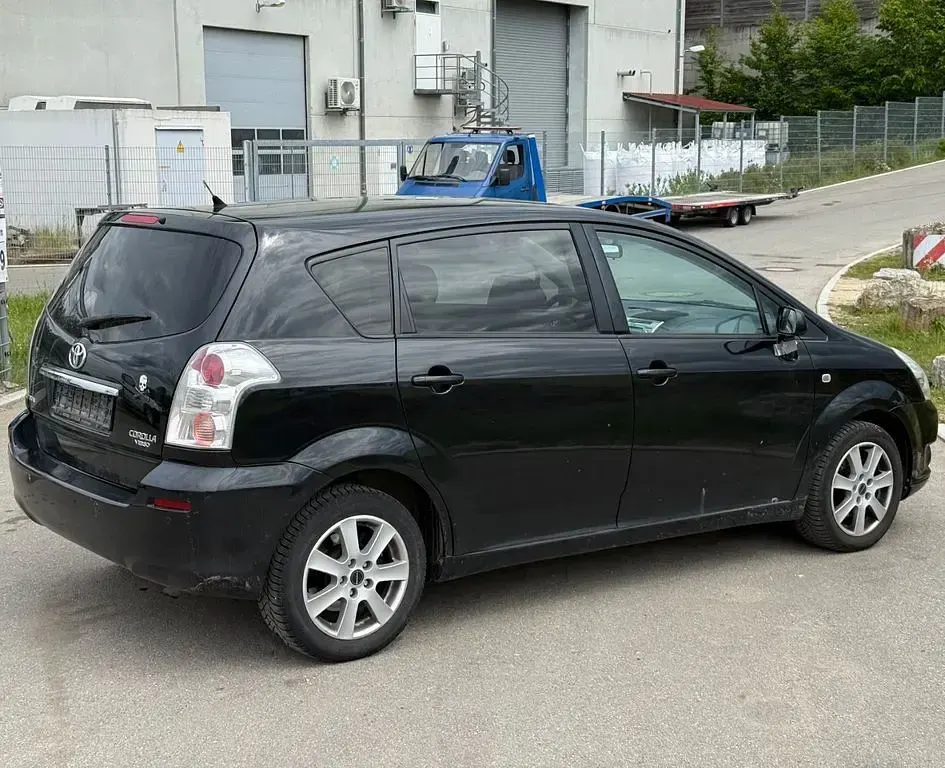 Gebraucht Toyota Corolla Verso 129 PS (94 kW) 2008 Schwarz Van / Kleinbus
