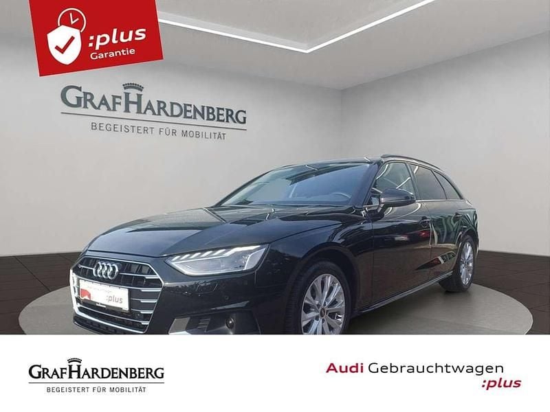 Mythosschwarz metallic Gebraucht 2022 Audi A4 Advanced Plus Kombi | 26.444 € (Guter Preis) - Bild 1/4