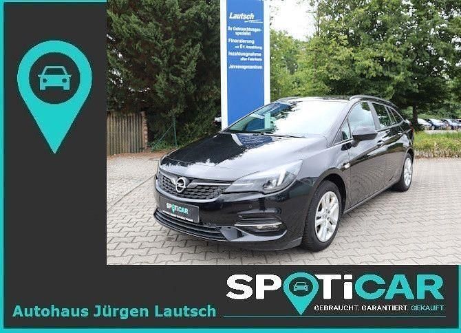 Schwarz Gebraucht 2021 Opel Astra Edition Kombi | 11.990 € (Fairer Preis) - Bild 1/4