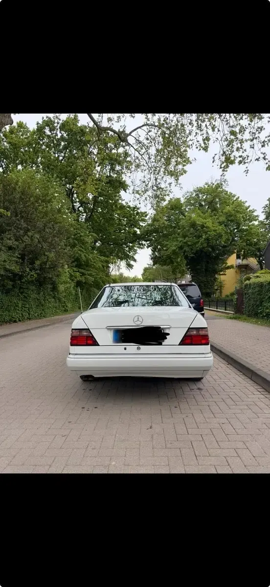 Brugt Mercedes E280 1994 Hvid Sedan