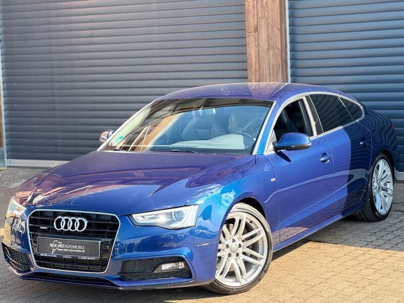 Blau Gebraucht 2015 Audi A5 S-line plus Coupé | 18.999 € (Fairer Preis) - Bild 1/4