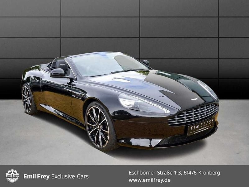 Schwarz Gebraucht 2015 Aston Martin DB9 Cabrio | 114.007 € (Fairer Preis) - Bild 1/4