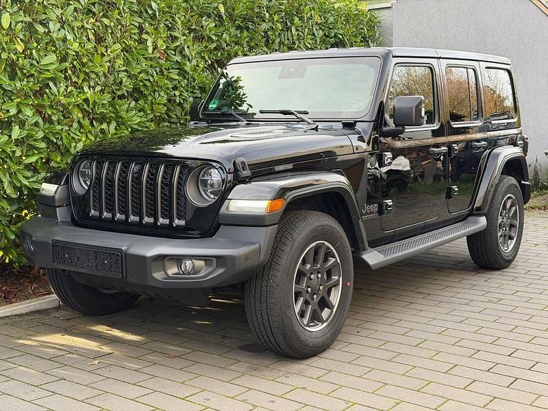 Schwarz Gebraucht 2021 Jeep Wrangler 80th Anniversary SUV | 32.500 € - Bild 1/4
