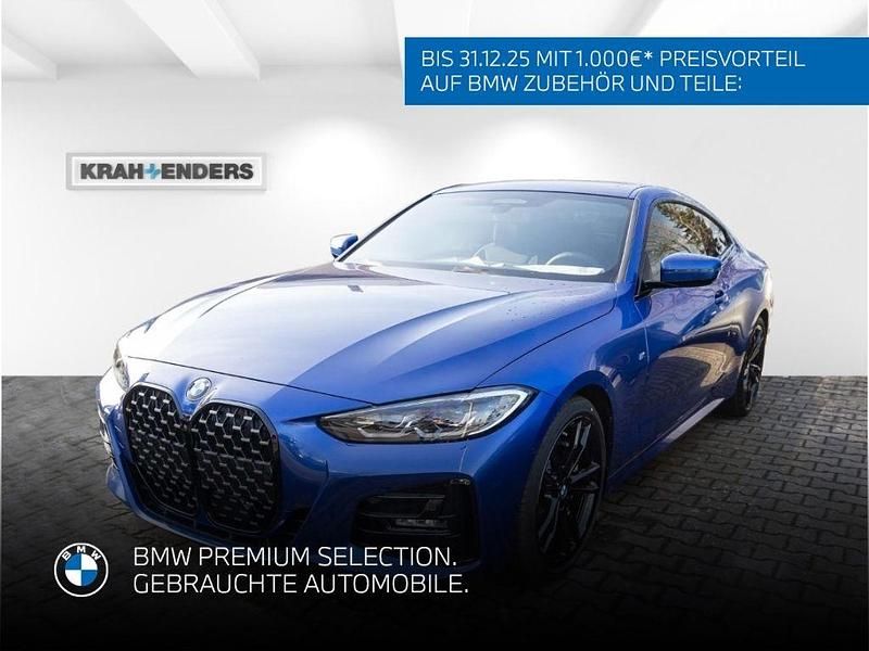 Portimao blau metallic Gebraucht 2024 BMW 430 Shadowline Coupé | 54.490 € (Teuer) - Bild 1/4