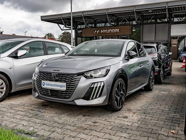 Silber Gebraucht 2024 Peugeot 208 GT Kleinwagen | 20.980 € (Fairer Preis) - Bild 1/4