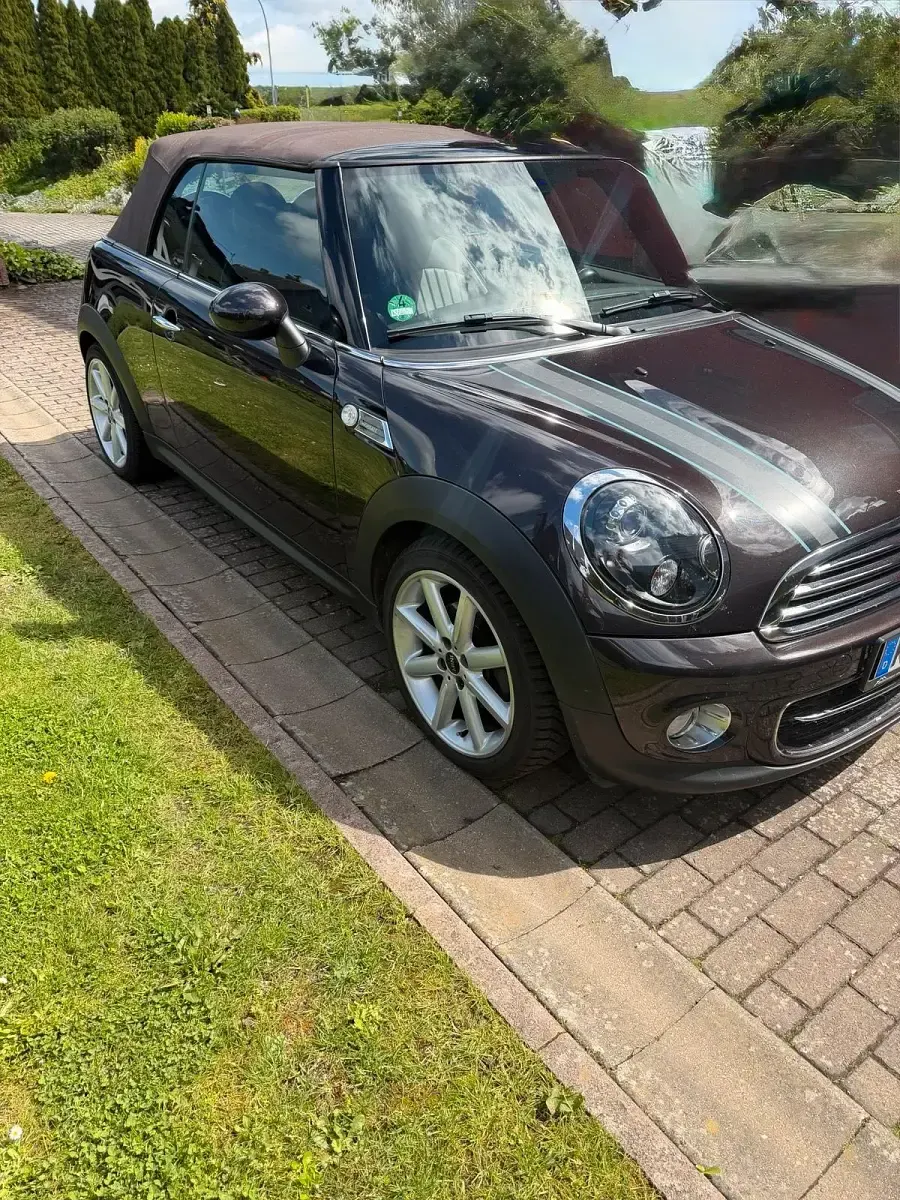Gebraucht Mini Cooper D Cabriolet 112 PS (82 kW) 2013 Braun Cabrio