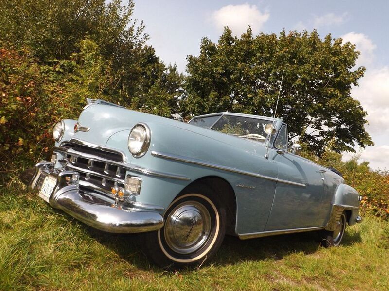 Occasion Chrysler Windsor 116 ch (85 kW) 1950 Bleue Cabriolet