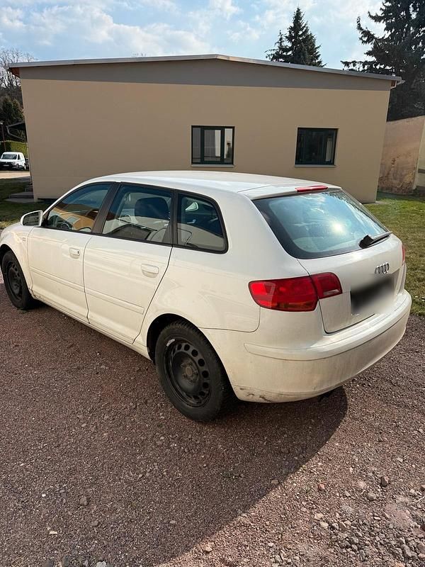 Gebraucht Audi A3 125 PS (91 kW) 2008 Weiß Kleinwagen
