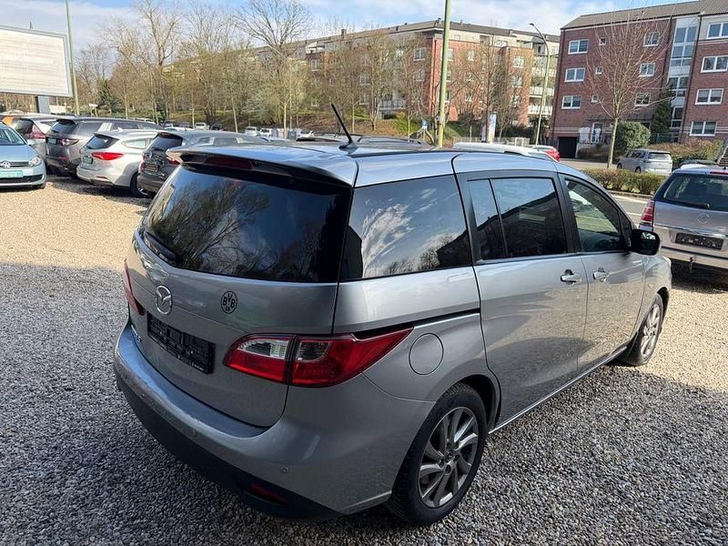 Gebraucht Mazda 5 Edition 150 PS (110 kW) 2012 Silber Van / Kleinbus