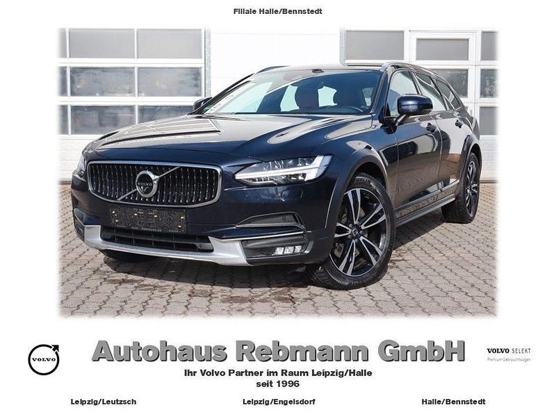Magic blue metallic / metallic Gebraucht 2019 Volvo V90 CC Pro Kombi | 24.990 € - Bild 1/4
