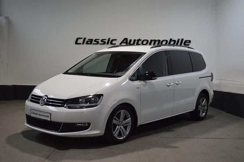Weiß Gebraucht 2013 VW Sharan Match Van / Kleinbus | 6.800 € - Bild 1/4