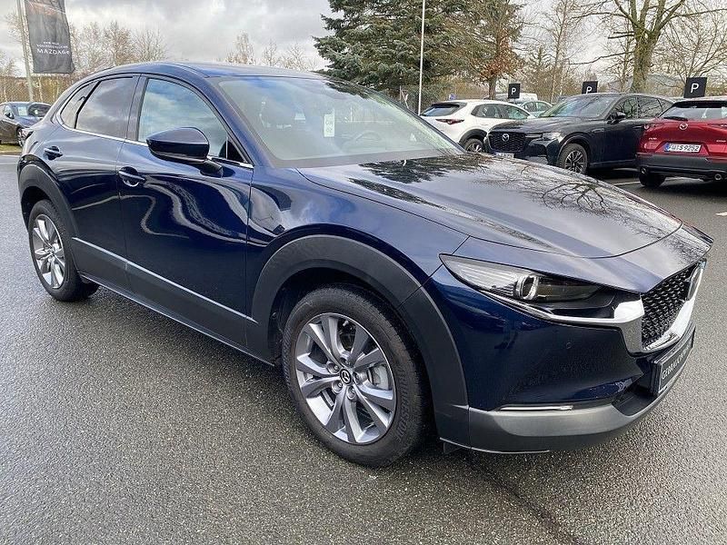 Gebraucht Mazda CX-30 Selection 122 PS (89 kW) 2021 Deep crystal blue SUV