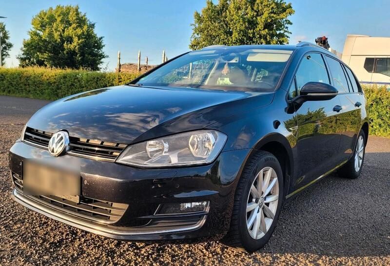 Schwarz Gebraucht 2015 VW Golf VII LOUNGE Kombi | 8.600 € (Guter Preis) - Bild 1/4