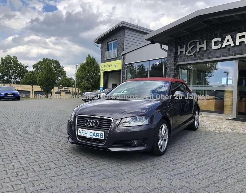 Grau Gebraucht 2008 Audi A3 Cabriolet Ambition Cabrio | 5.990 € (Fairer Preis) - Bild 1/3