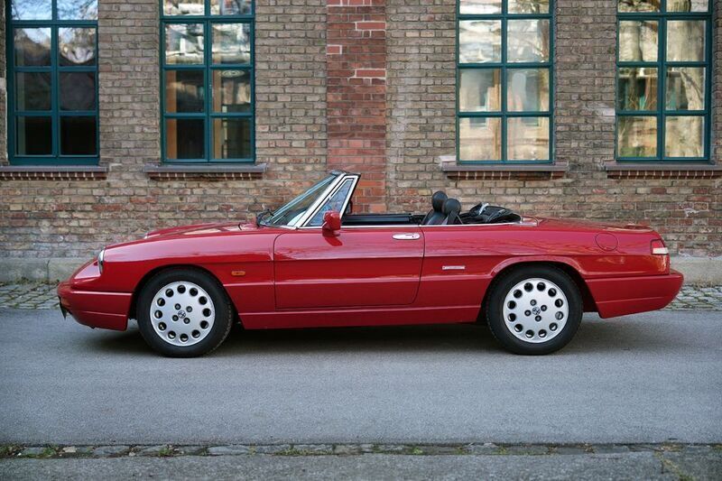 Gebraucht Alfa Romeo Spider 120 PS (88 kW) 1992 Rot Cabrio