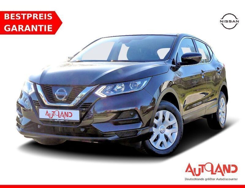 Schwarz Gebraucht 2017 Nissan Qashqai Visia SUV | 14.950 € (Etwas zu teuer) - Bild 1/4