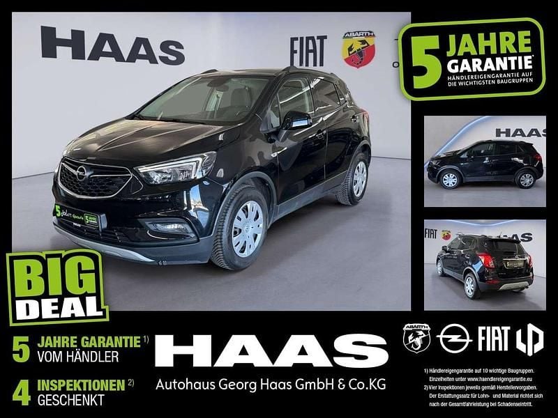 Onyx schwarz Gebraucht 2019 Opel Mokka X SUV | 10.290 € (Superpreis) - Bild 1/4