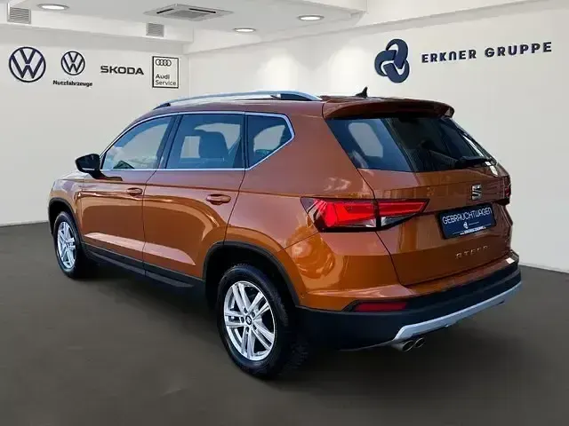 Gebraucht Seat Ateca 4Drive 150 PS (110 kW) 2019 Orange SUV
