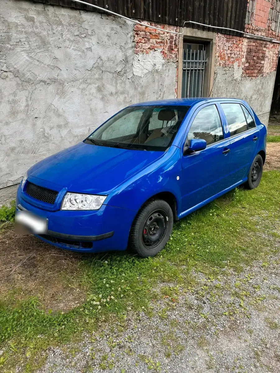 Gebraucht Skoda Fabia 100 PS (73 kW) 2001 Blau Kleinwagen