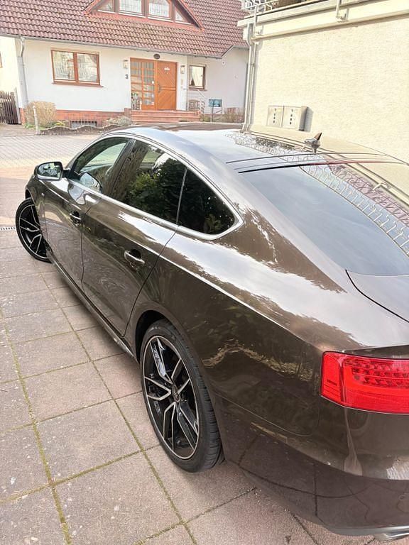 Gebraucht Audi A5 Sportback S-Line 204 PS (150 kW) 2014 Braun Kleinwagen