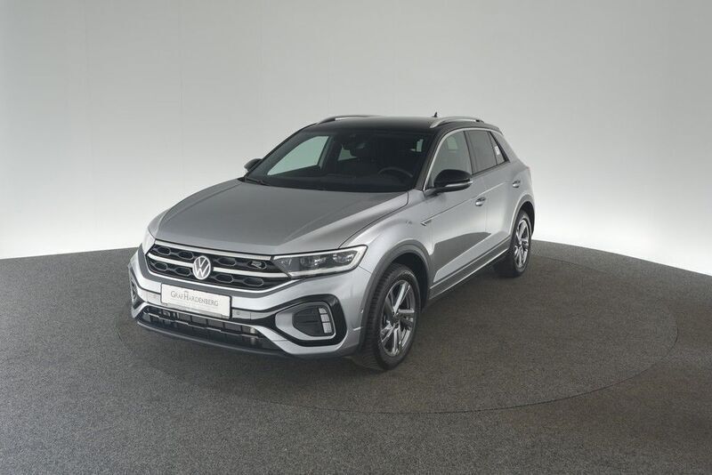 Silber Gebraucht 2024 VW T-Roc R-line SUV | 31.290 € (Fairer Preis) - Bild 1/4