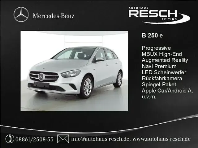 Gebraucht Mercedes B250e Progressive 160 PS (117 kW) 2020 Silber Kleinwagen