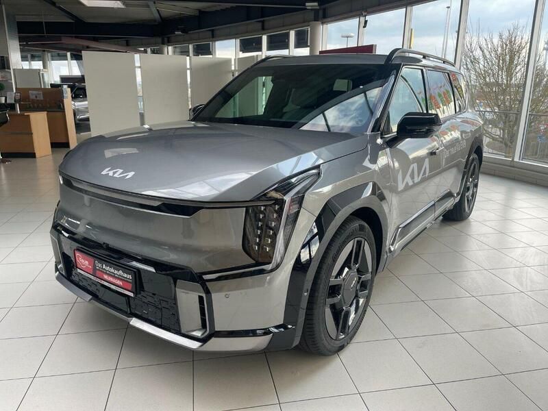 Pebble gray metallic (grau) Neu 2025 Kia EV9 Edition 7 SUV | 71.970 € (Etwas zu teuer) - Bild 1/4