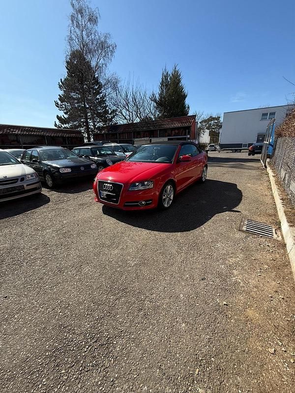 Rot Gebraucht 2011 Audi A3 Cabriolet Cabrio | 5.900 € (Guter Preis) - Bild 1/4