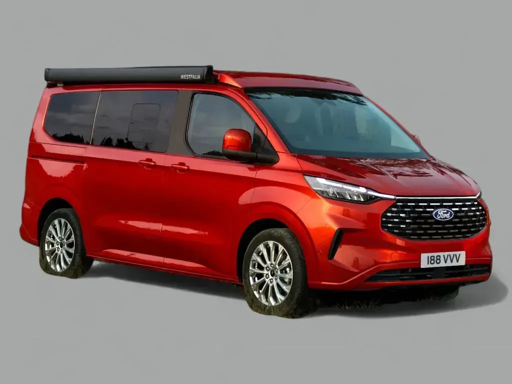 Nouvelle Ford Transit Custom Nugget 170 ch (125 kW) 2026 Rouge Monospace