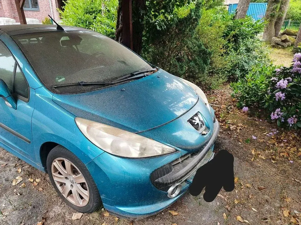 Gebraucht Peugeot 207 CC Sport 150 PS (110 kW) 2007 Blau Cabrio