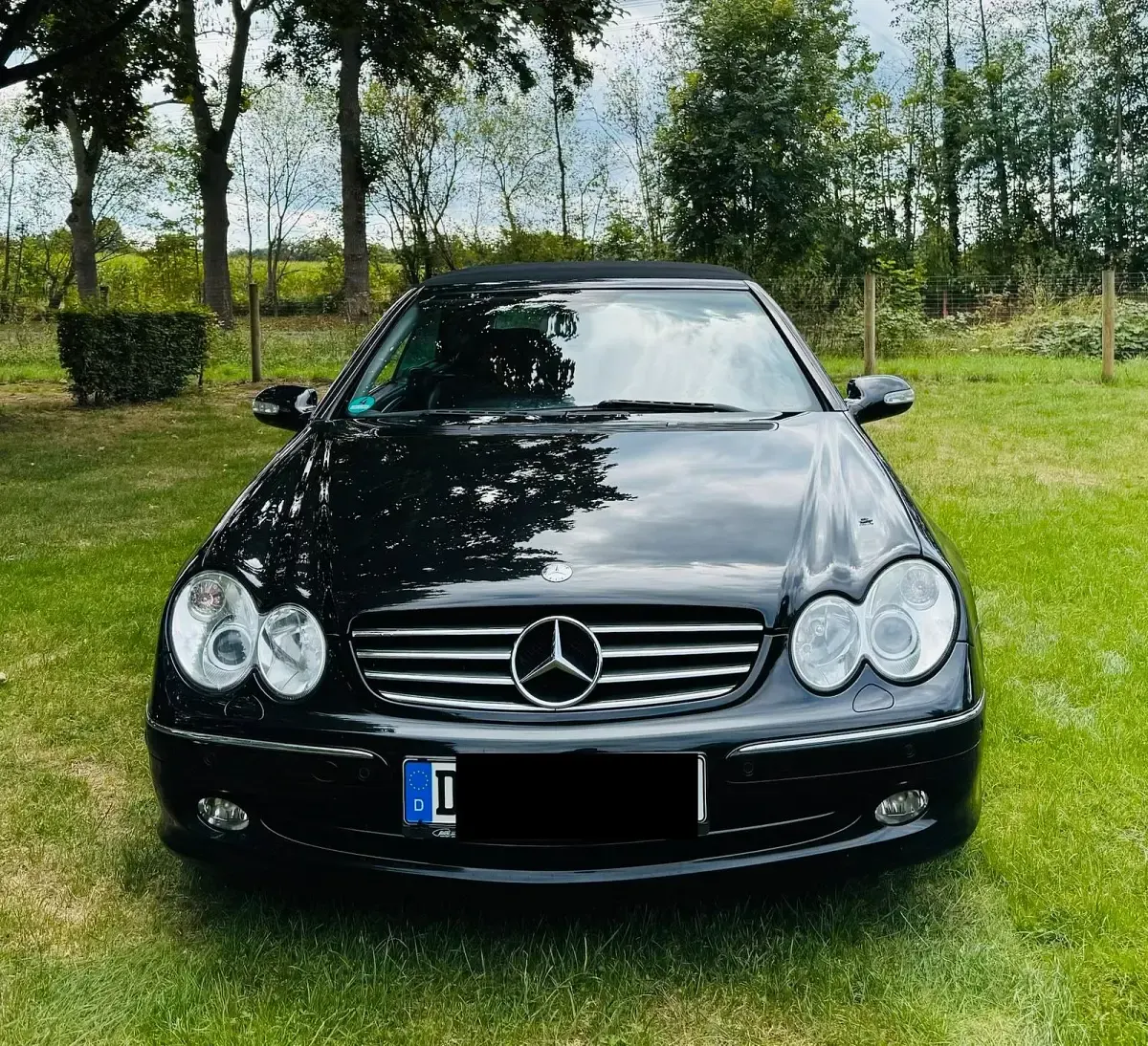 Gebraucht Mercedes CLK320 218 PS (160 kW) 2004 Schwarz Cabrio