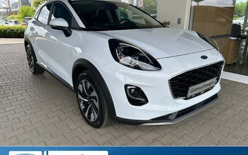 Weiss Gebraucht 2024 Ford Puma Titanium SUV | 22.590 € (Guter Preis) - Bild 1/4