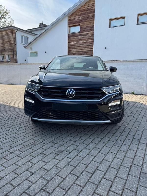 Gebraucht VW T-Roc Cabriolet 110 PS (80 kW) 2021 Schwarz Cabrio