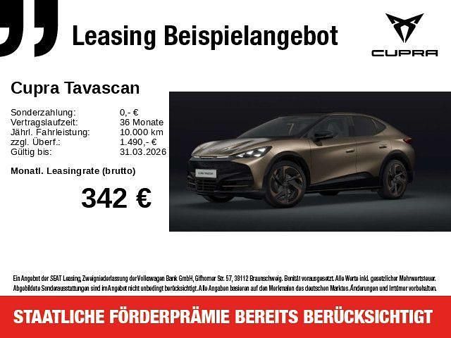 Neu Cupra Tavascan VZ 250 kW (340 PS) 2026 Braun SUV