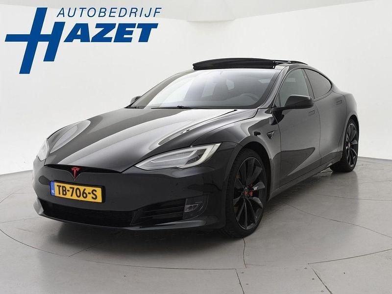 Usata Tesla Model S Performance 450 kW (612 CV) 2018 Nero Utilitaria