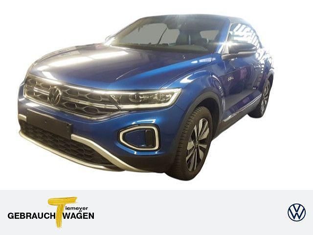 Blau Gebraucht 2025 VW T-Roc Cabriolet Goal Cabrio | 27.930 € (Guter Preis) - Bild 1/4