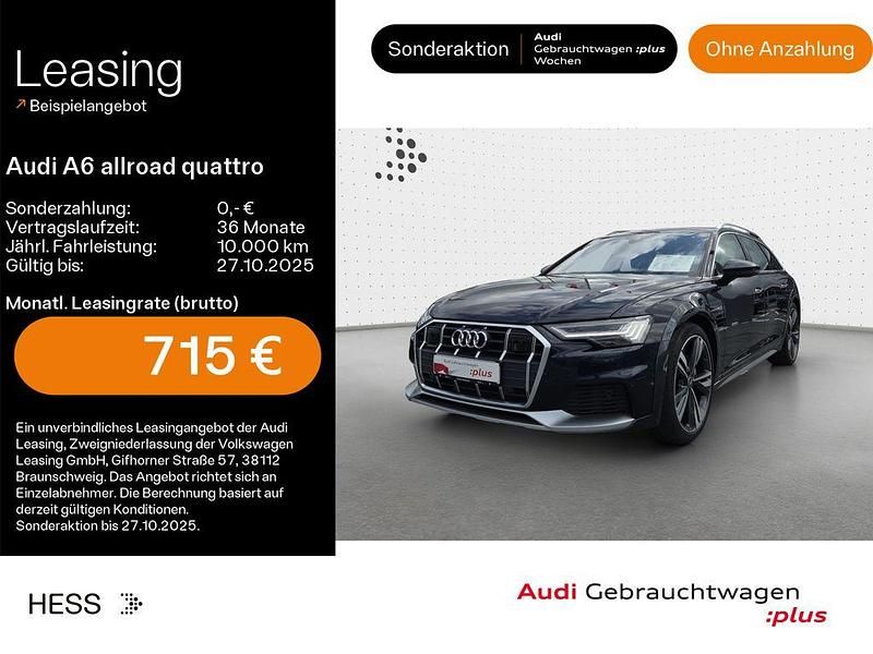 Firmamentblau metallic Gebraucht 2024 Audi A6 Allroad Ambiente Kombi | 65.499 € (Teuer) - Bild 1/4