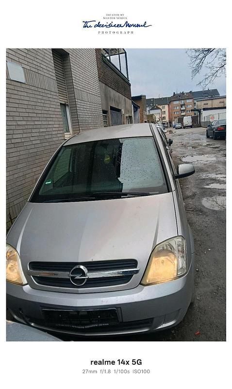 Gebraucht Opel Meriva 125 PS (91 kW) 2005 Silber Van / Kleinbus