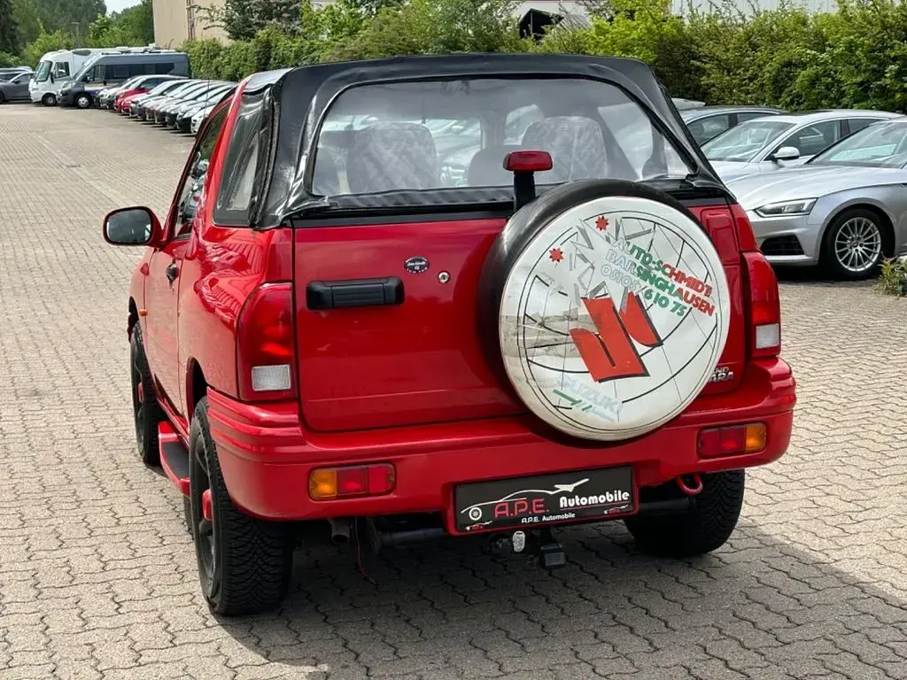 Gebraucht Suzuki Grand Vitara 128 PS (94 kW) 2000 Rot Cabrio