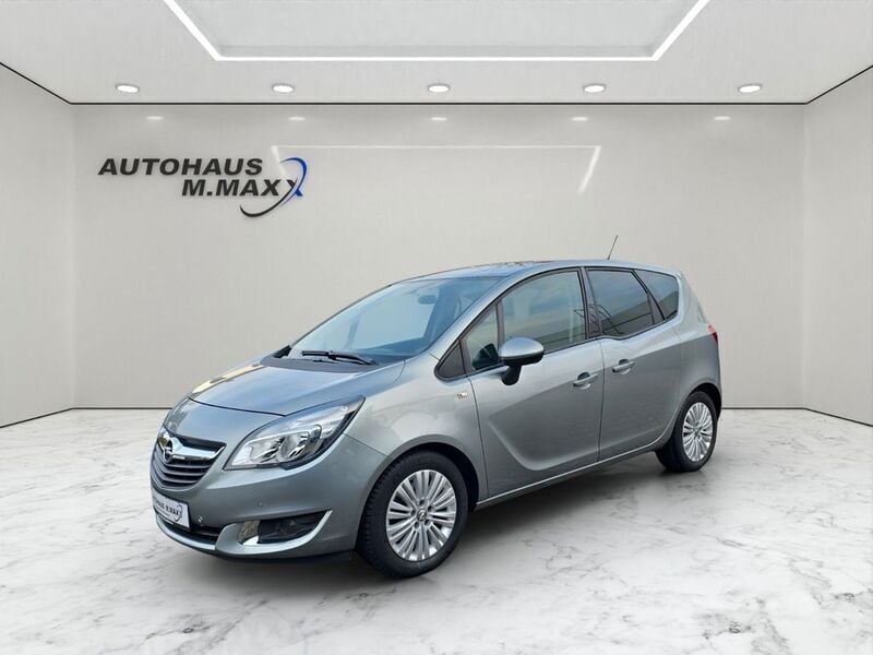 Silber Gebraucht 2014 Opel Meriva Active Van / Kleinbus | 12.900 € (Teuer) - Bild 1/4