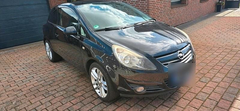 Gebraucht Opel Corsa 80 PS (58 kW) 2010 Schwarz Kleinwagen