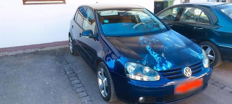 Gebraucht VW Golf V 90 PS (66 kW) 2006 Blau Kleinwagen