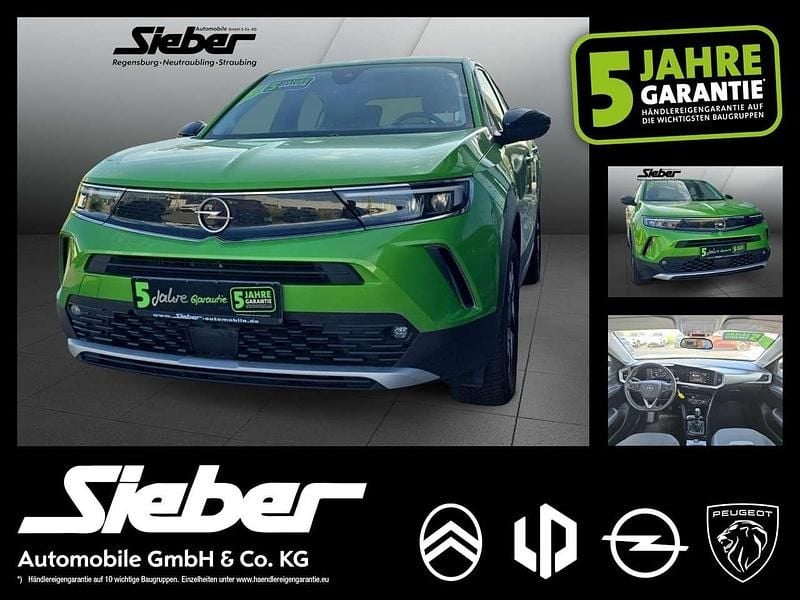 Matcha green/ikone gruen Gebraucht 2022 Opel Mokka Elegance SUV | 15.490 € (Guter Preis) - Bild 1/4