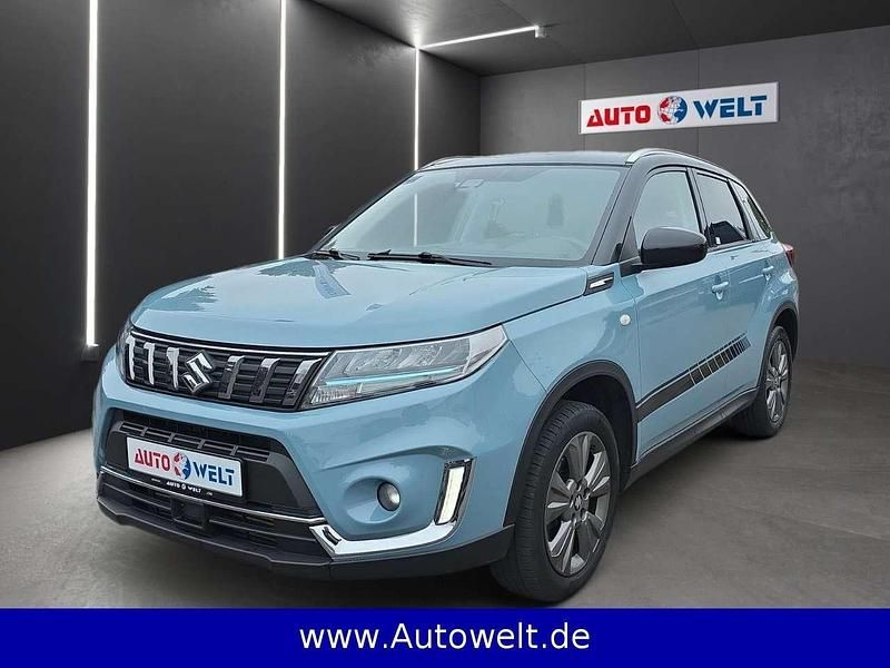 Blau Gebraucht 2021 Suzuki Vitara SUV | 17.990 € (Fairer Preis) - Bild 1/4