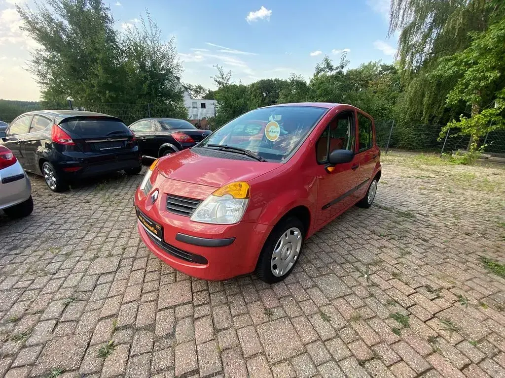 Gebraucht Renault Modus Authentique 75 PS (55 kW) 2005 Rot Van / Kleinbus