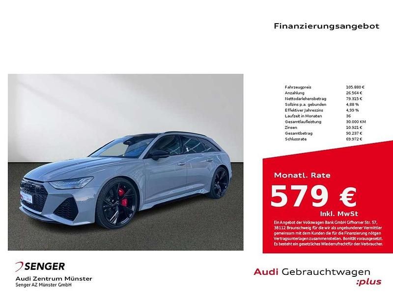 Gebraucht Audi RS6 Ambiente 600 PS (441 kW) 2022 Nardograu Kombi